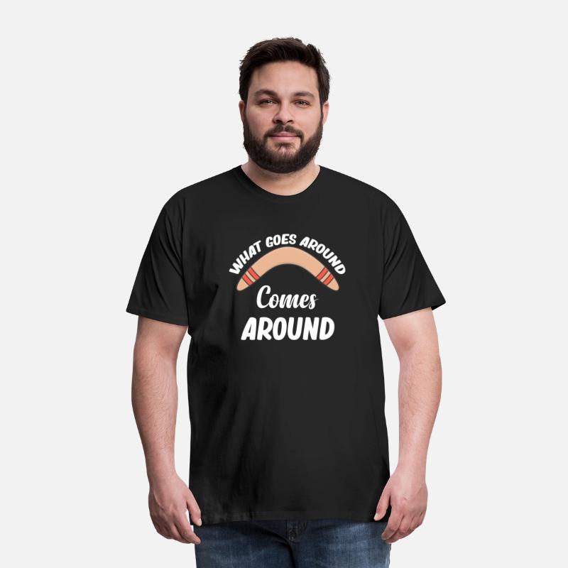 What Goes Around Comes Around Funny Boomerang