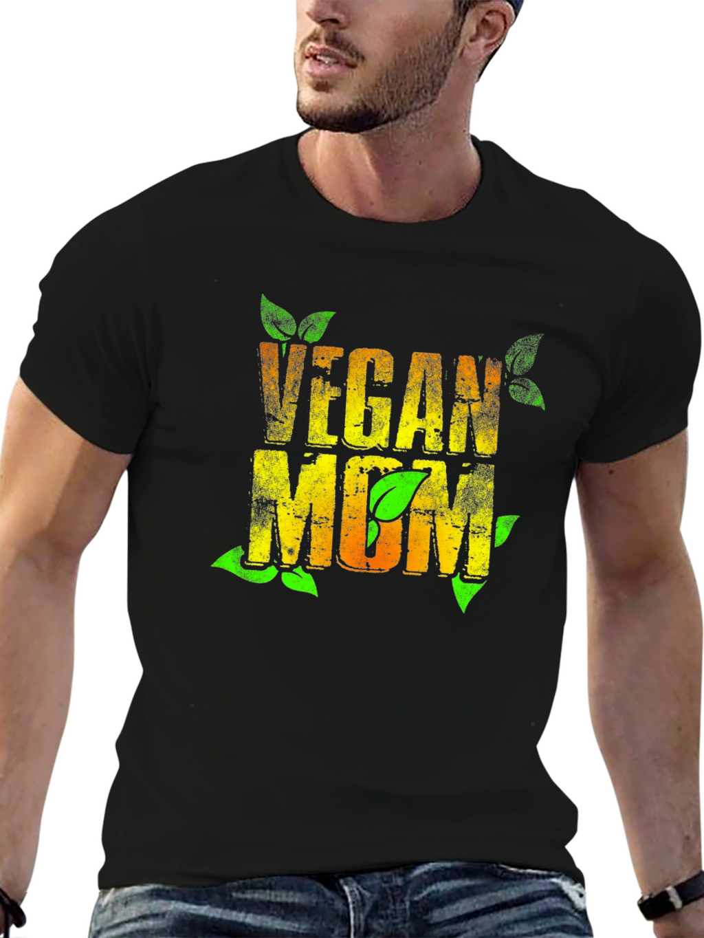 Vegan Mom Graphic T-Shirt - Stylish & Comfortable