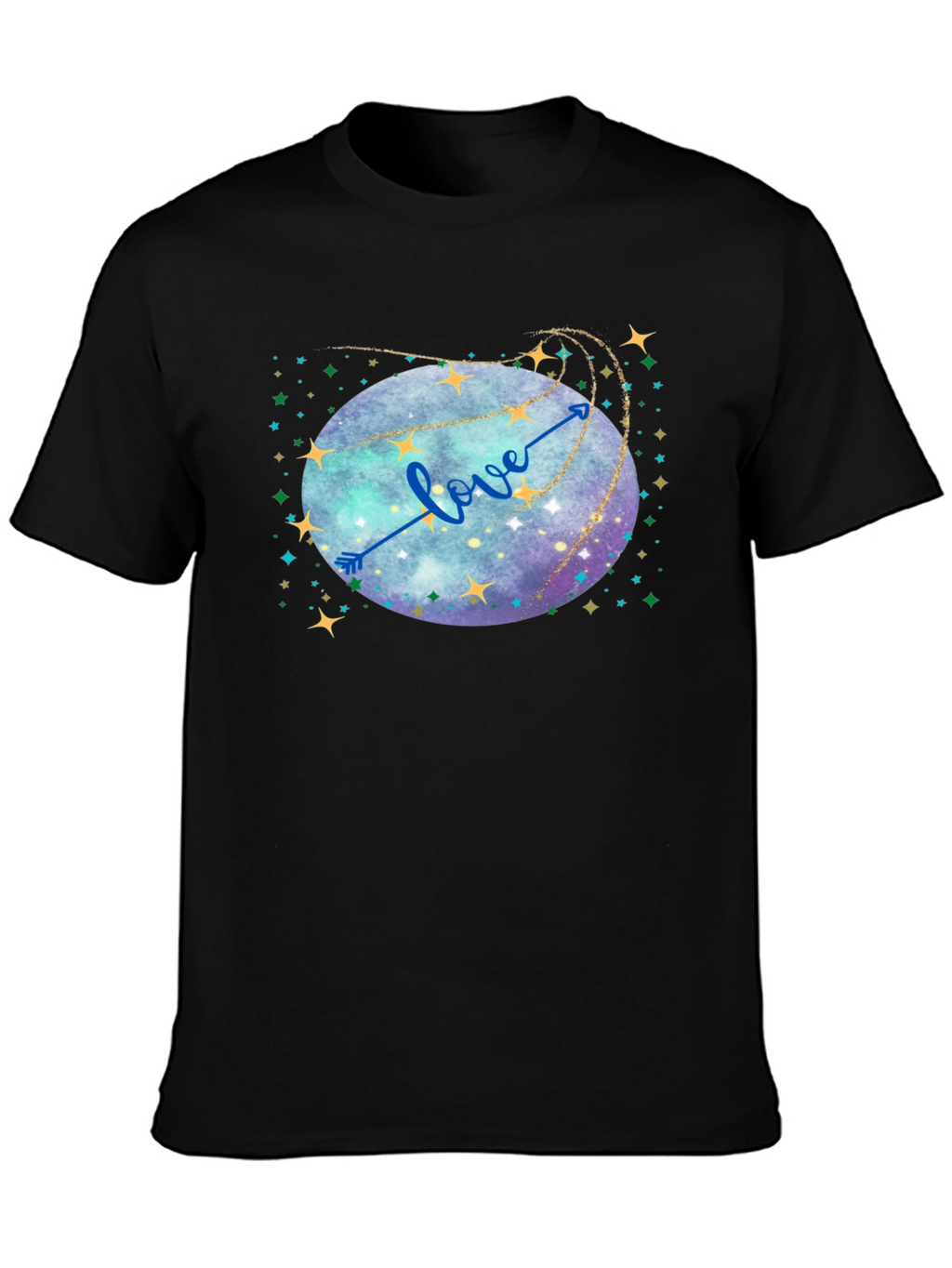 Love Arrow Galaxy T-Shirt