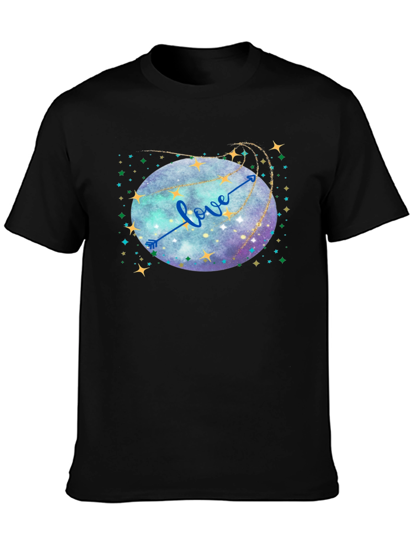 Love Arrow Galaxy T-Shirt