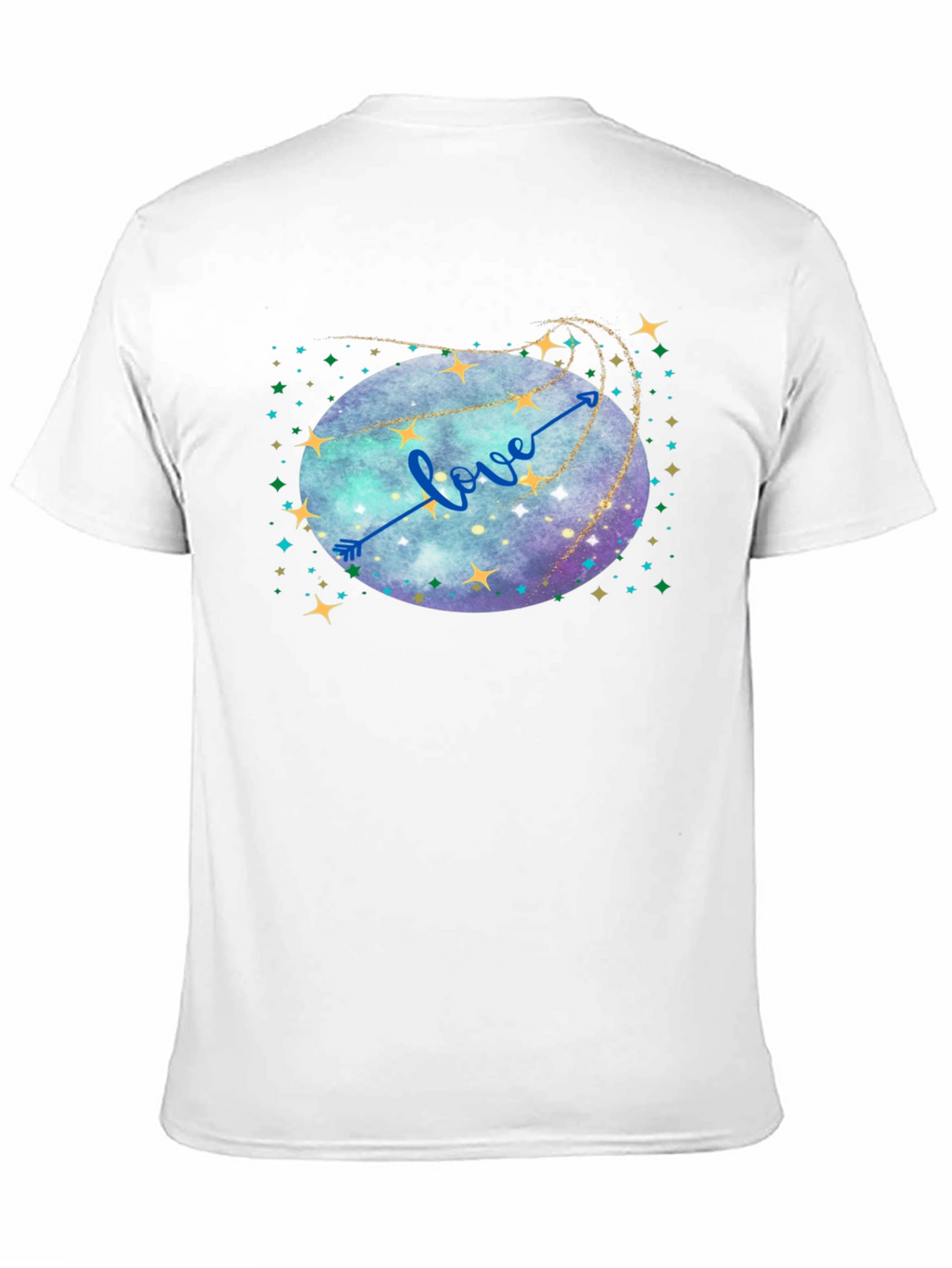 Love Arrow Galaxy T-Shirt