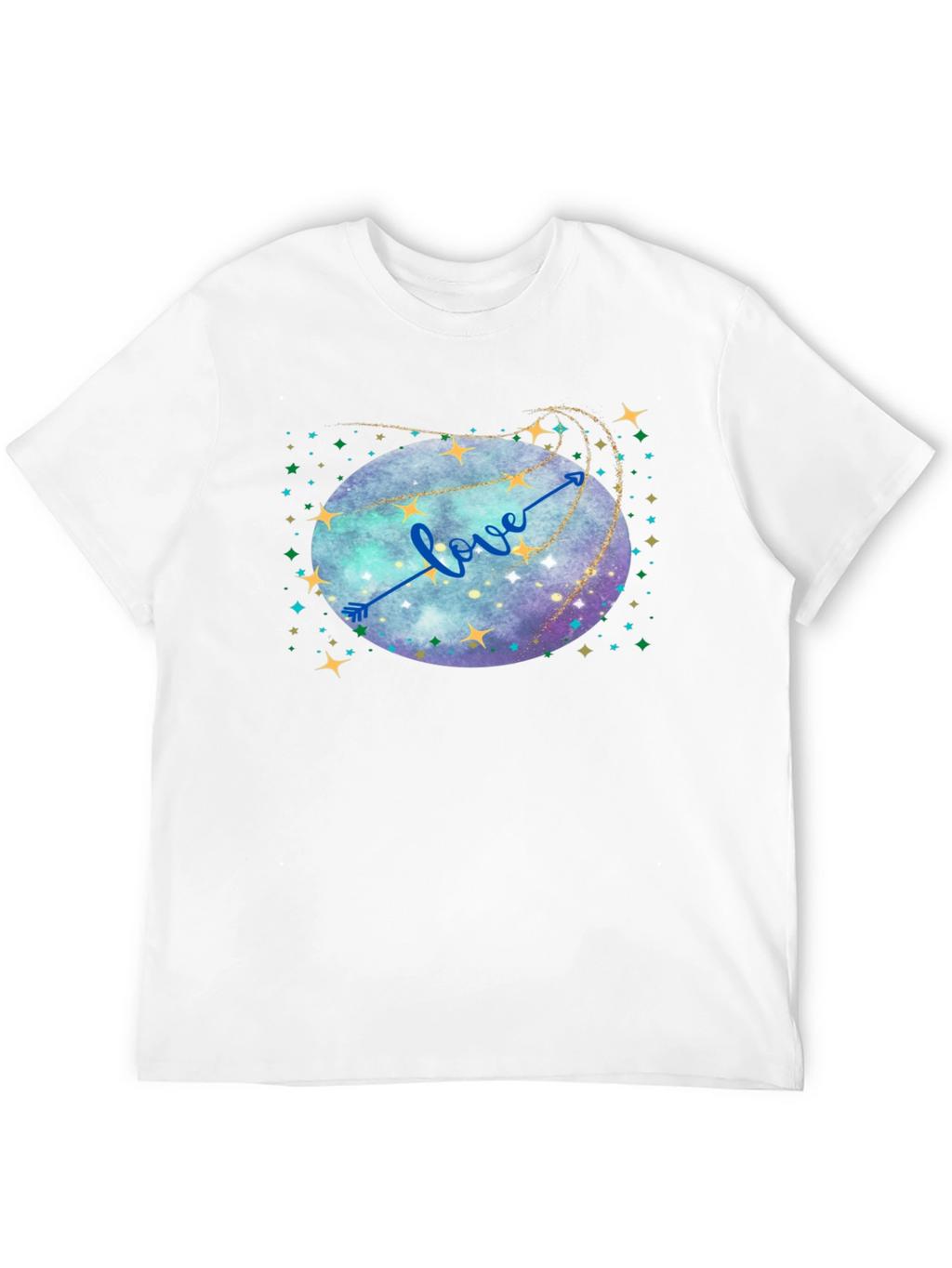 Love Arrow Galaxy T-Shirt