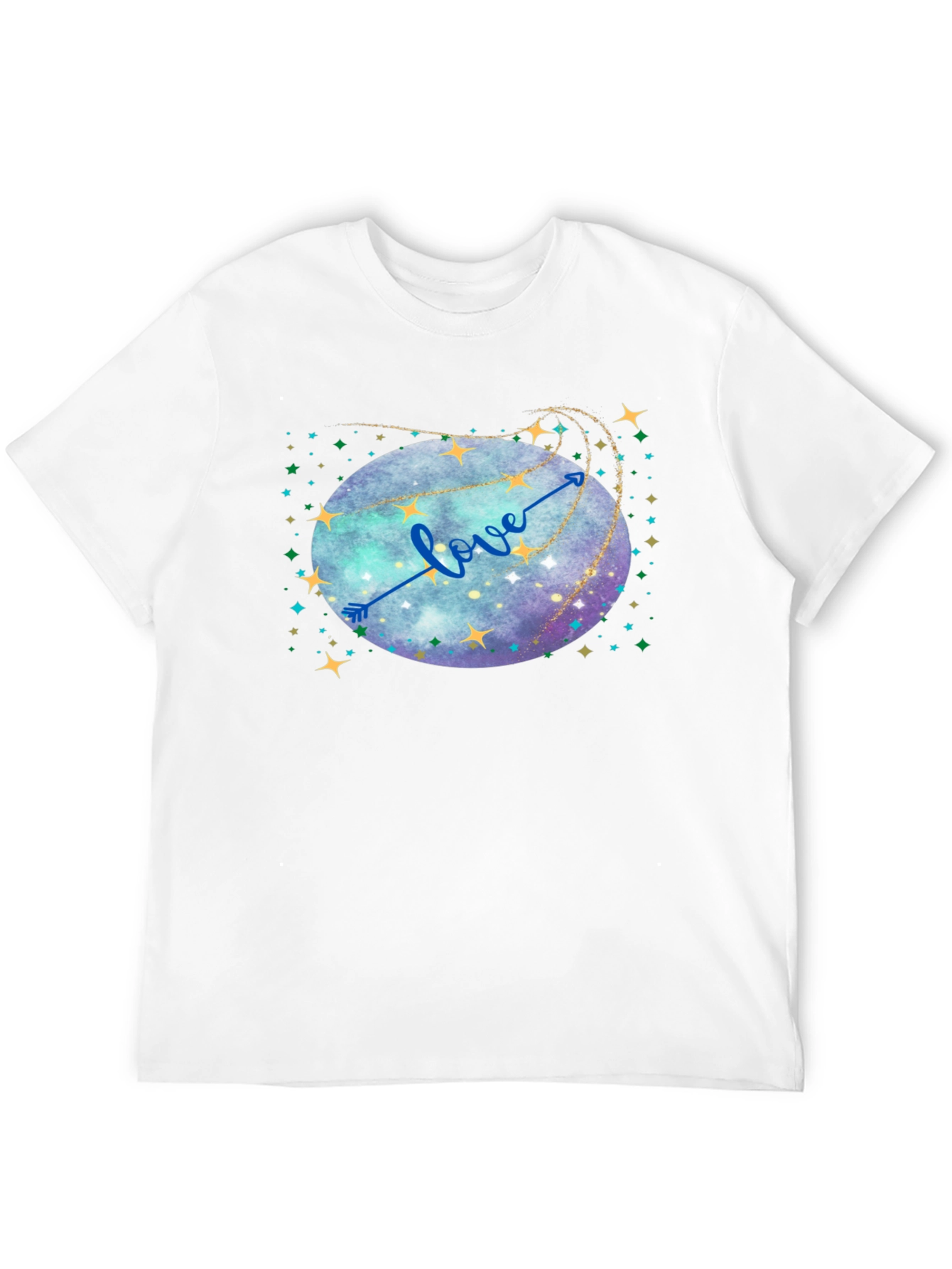 Love Arrow Galaxy T-Shirt