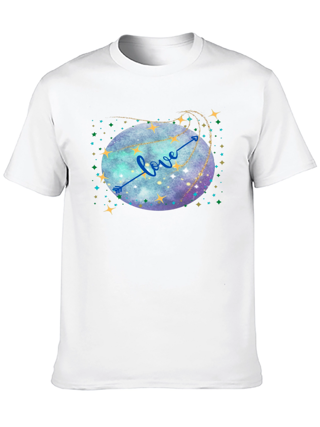 Love Arrow Galaxy T-Shirt