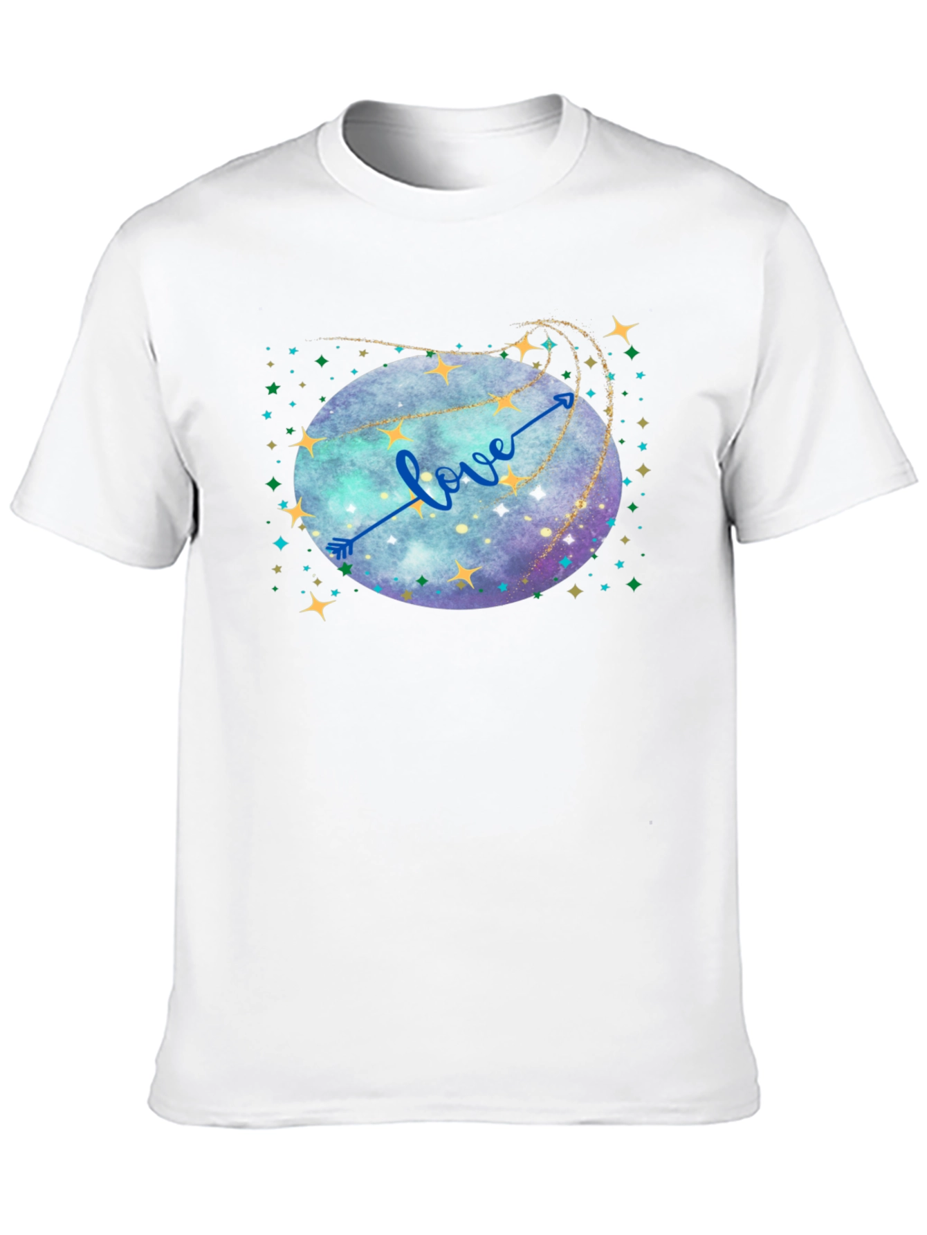 Love Arrow Galaxy T-Shirt