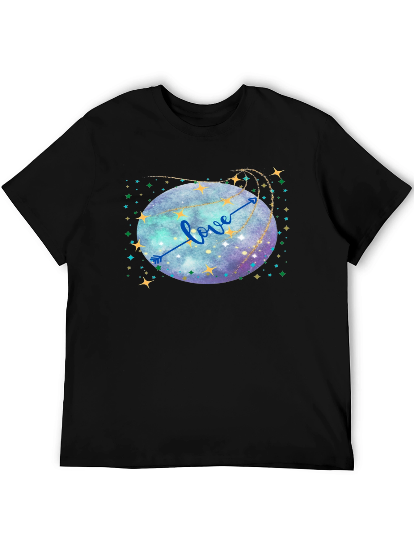 Love Arrow Galaxy T-Shirt