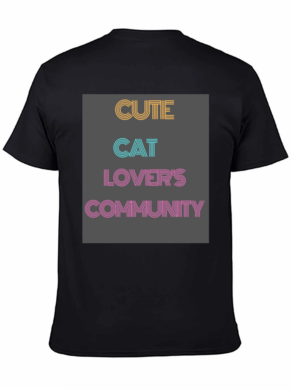 Cute Cat Lovers Community T-Shirt