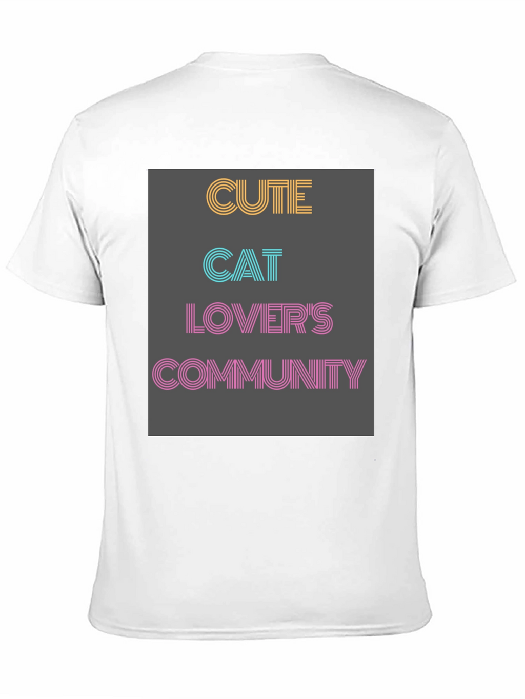 Cute Cat Lovers Community T-Shirt