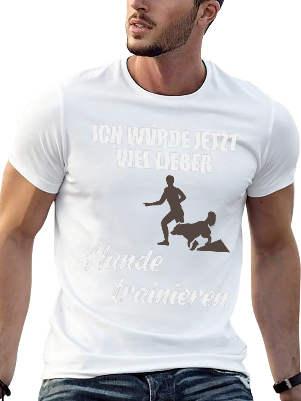 Ich Würde Jetzt Viel Lieber Dog Training T-Shirt