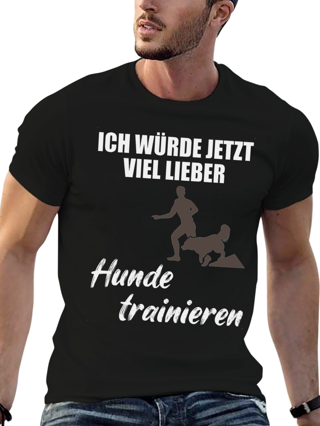 Ich Würde Jetzt Viel Lieber Dog Training T-Shirt