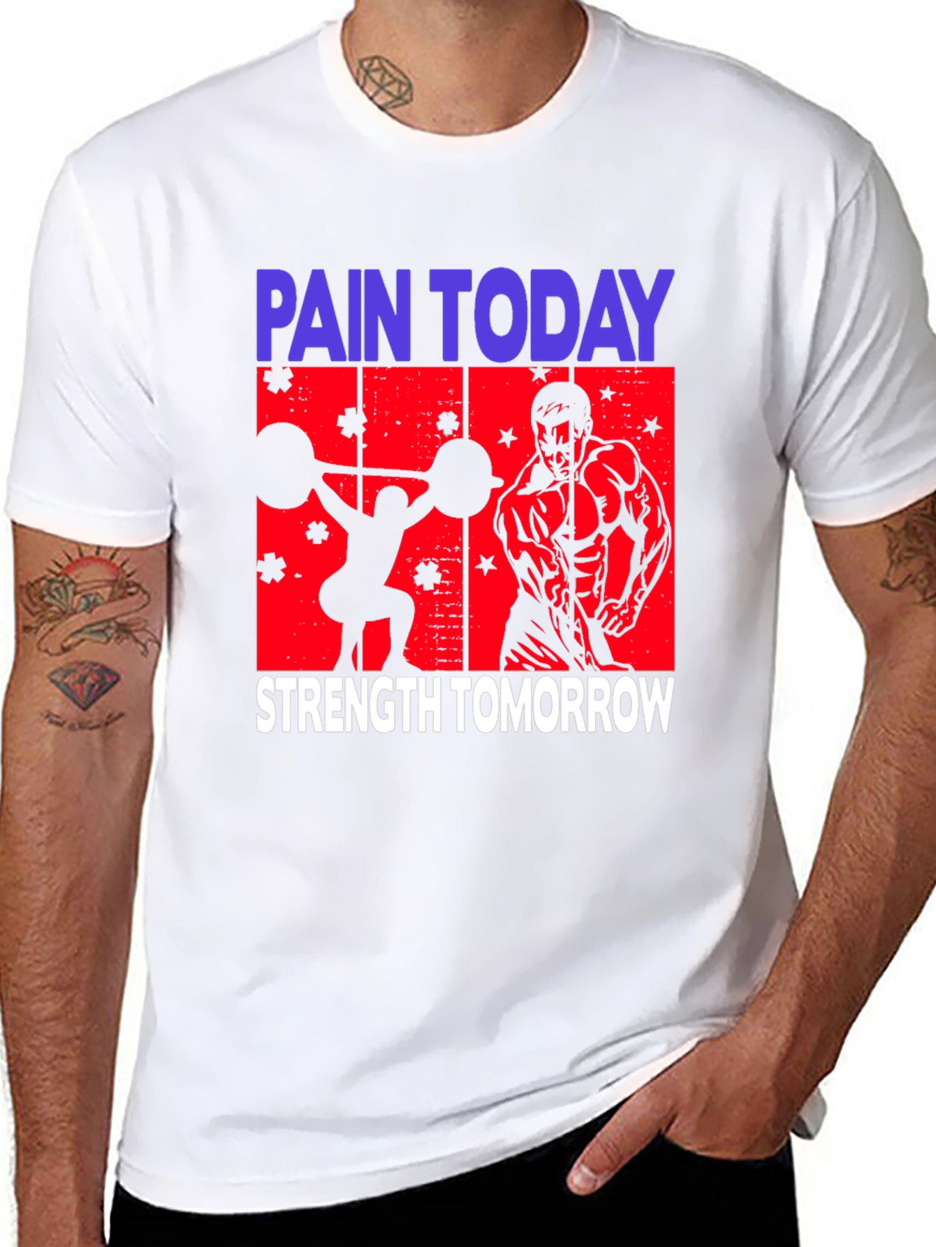 Pain Today Strength Tomorrow Graphic Tee