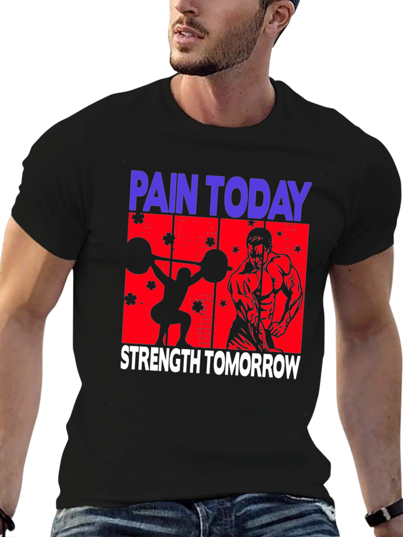 Pain Today Strength Tomorrow Graphic Tee