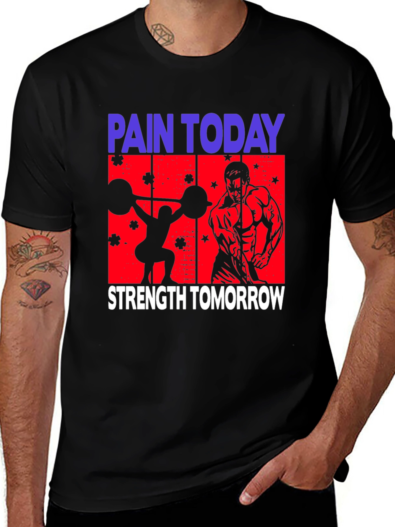 Pain Today Strength Tomorrow Graphic Tee
