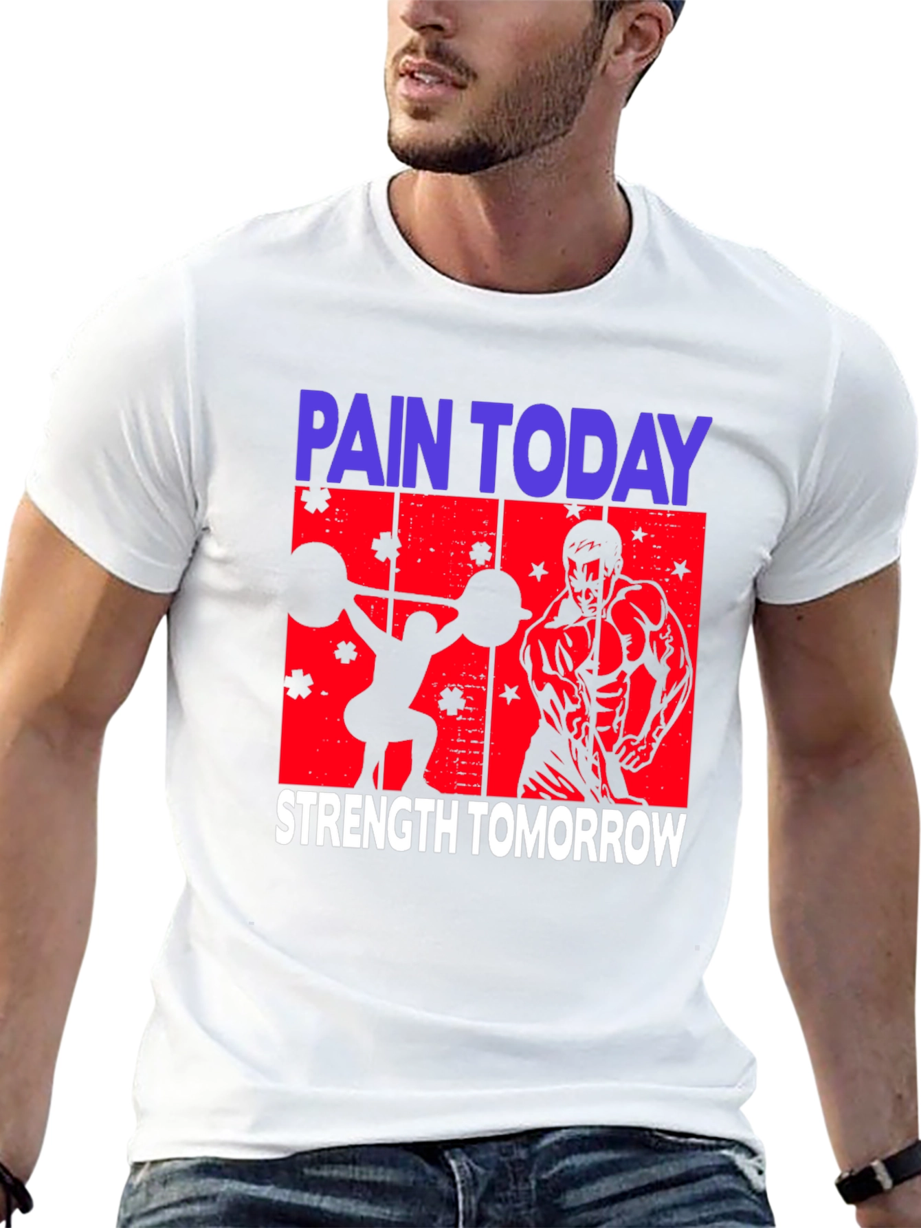 Pain Today Strength Tomorrow Graphic Tee