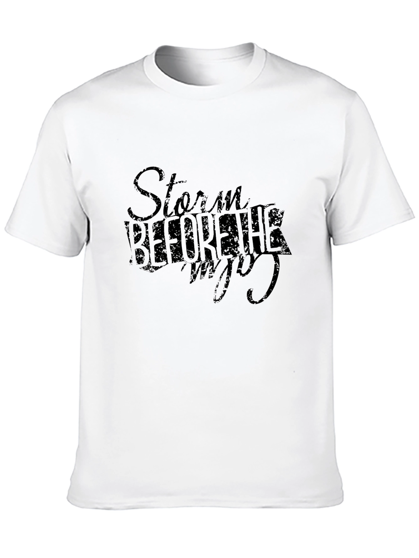 Storm Before the Calm Black T-Shirt