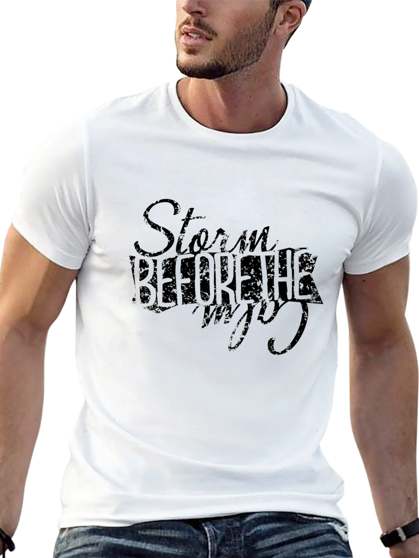 Storm Before the Calm Black T-Shirt