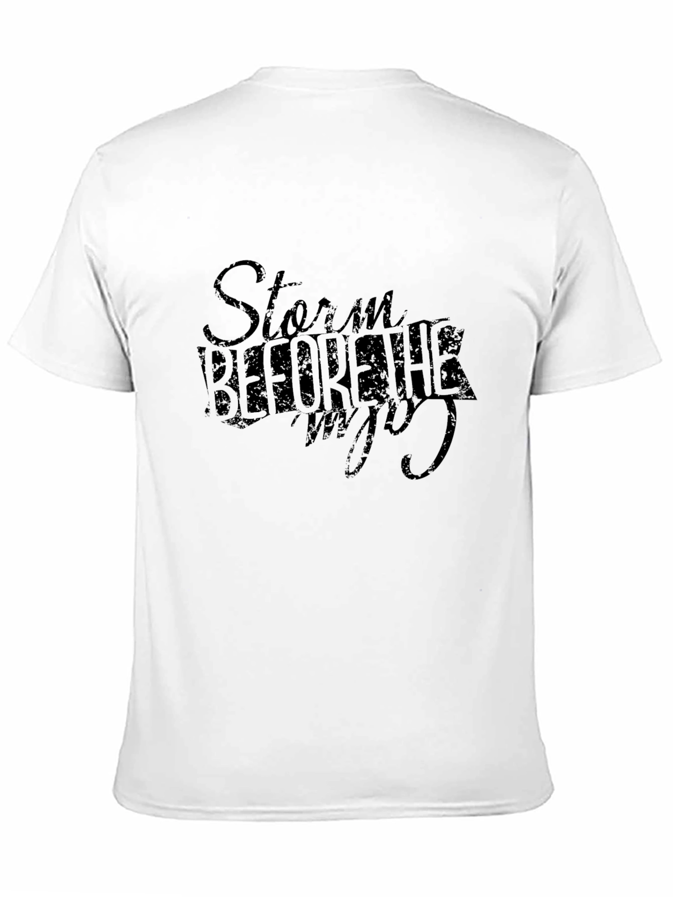Storm Before the Calm Black T-Shirt