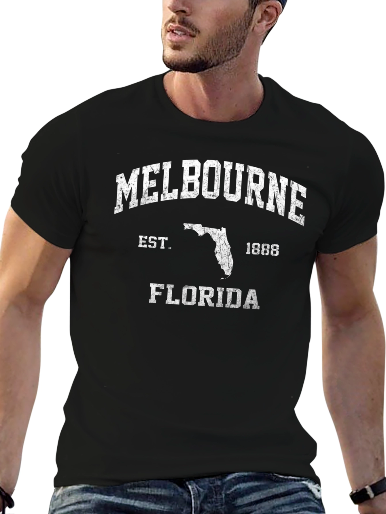 Melbourne Florida Vintage Graphic T-Shirt