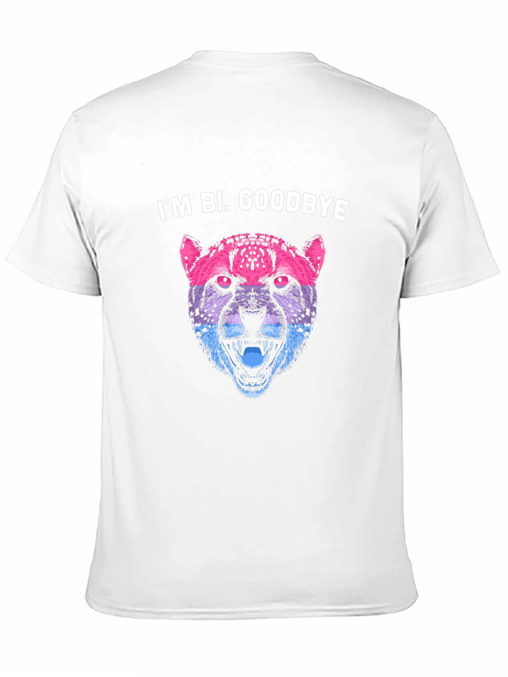 Im Bi. Goodbye - Bi Pride Cheetah T-Shirt