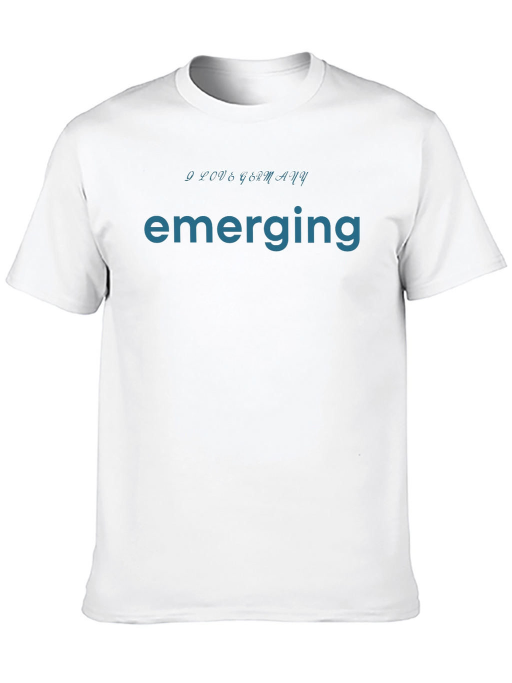 Emerging I Love Germany Graphic T-Shirt