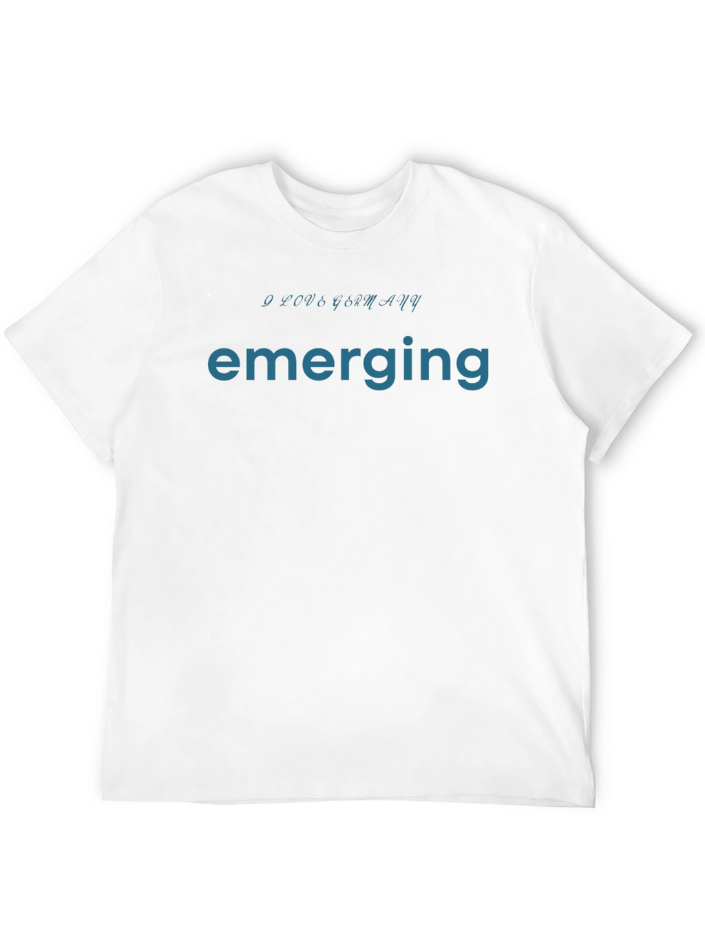 Emerging I Love Germany Graphic T-Shirt