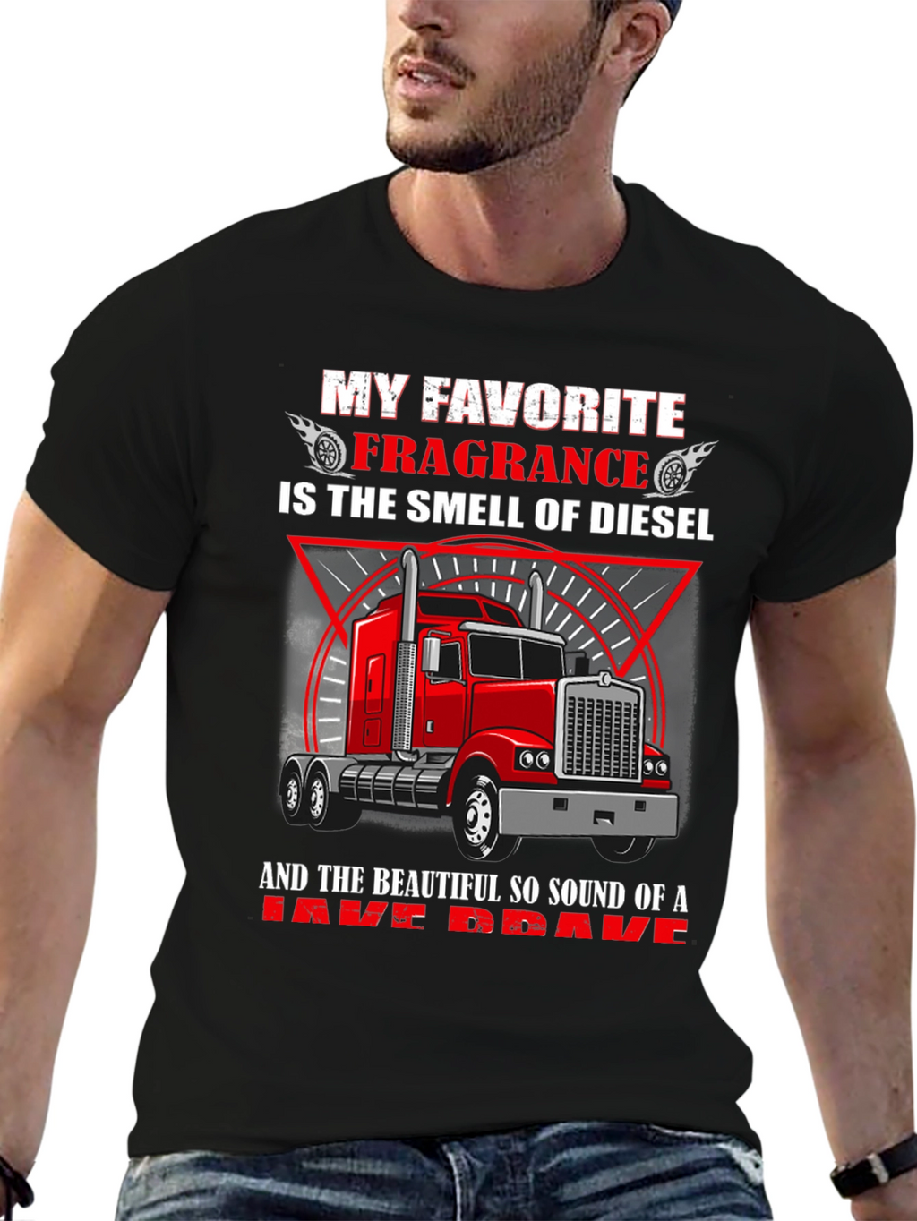 Diesel Fragrance Trucker T-Shirt