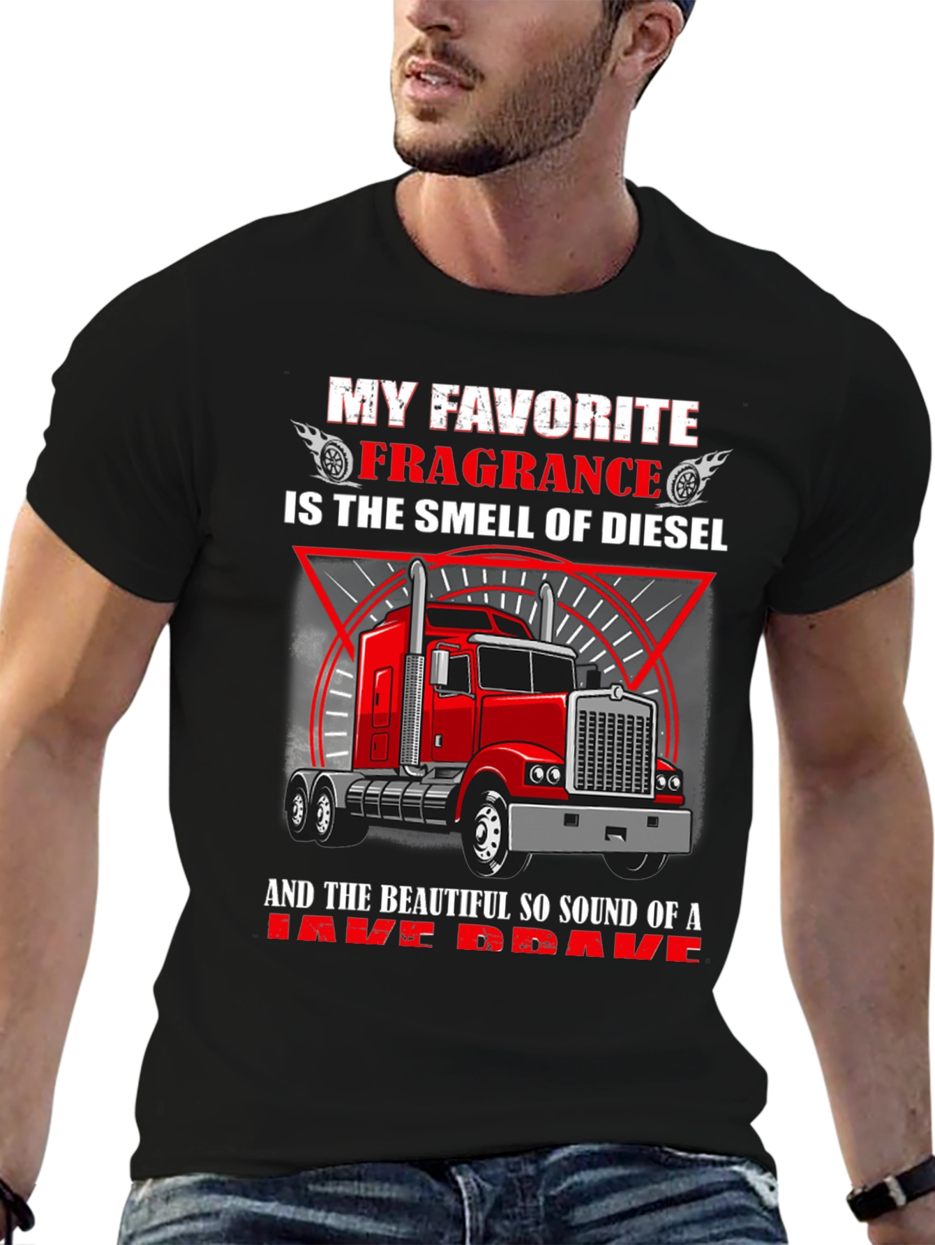 Diesel Fragrance Trucker T-Shirt