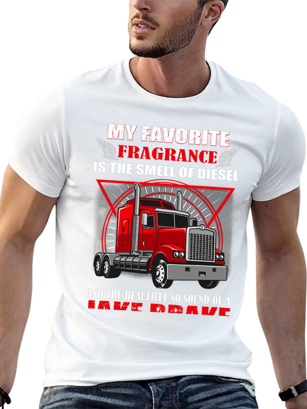 Diesel Fragrance Trucker T-Shirt