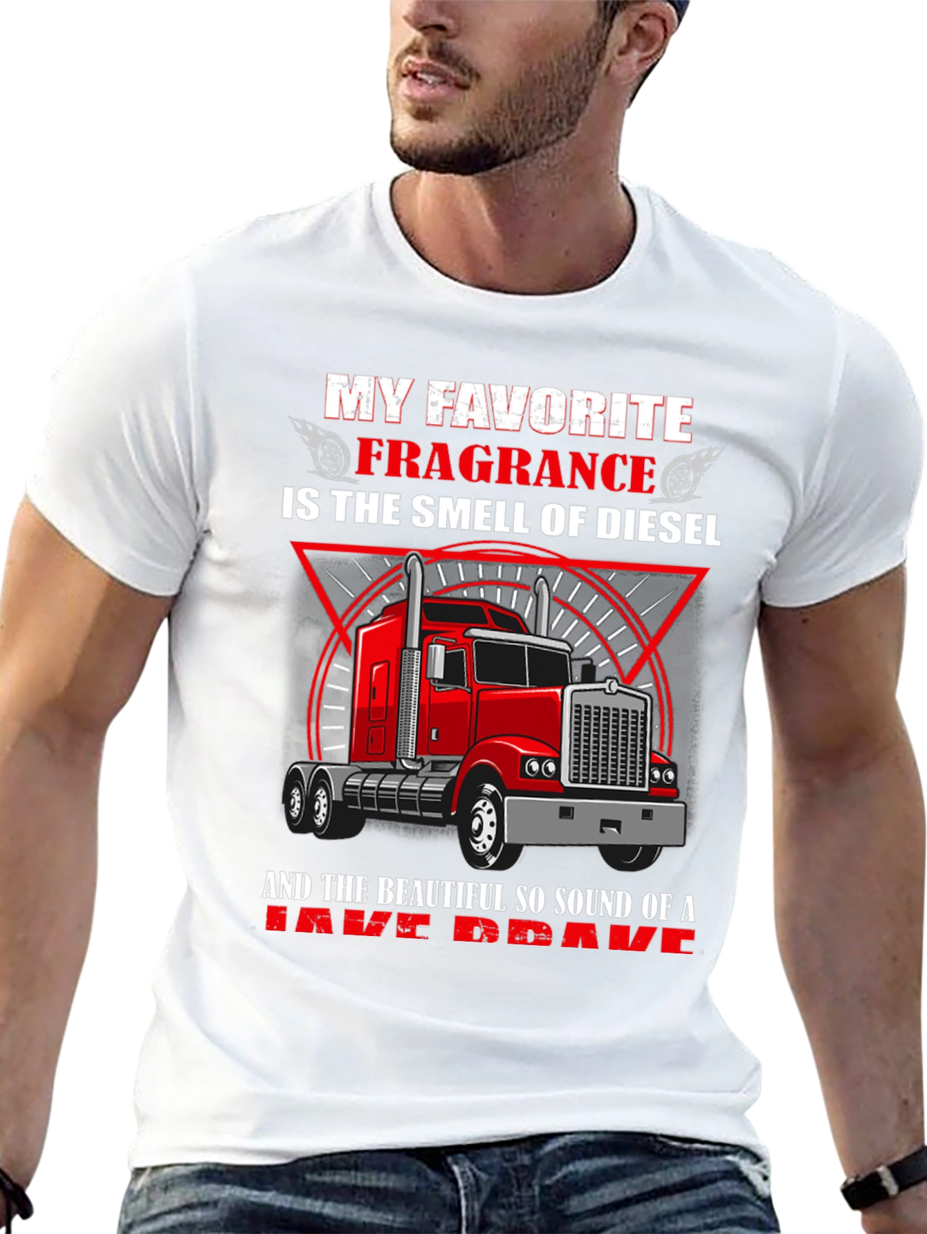 Diesel Fragrance Trucker T-Shirt