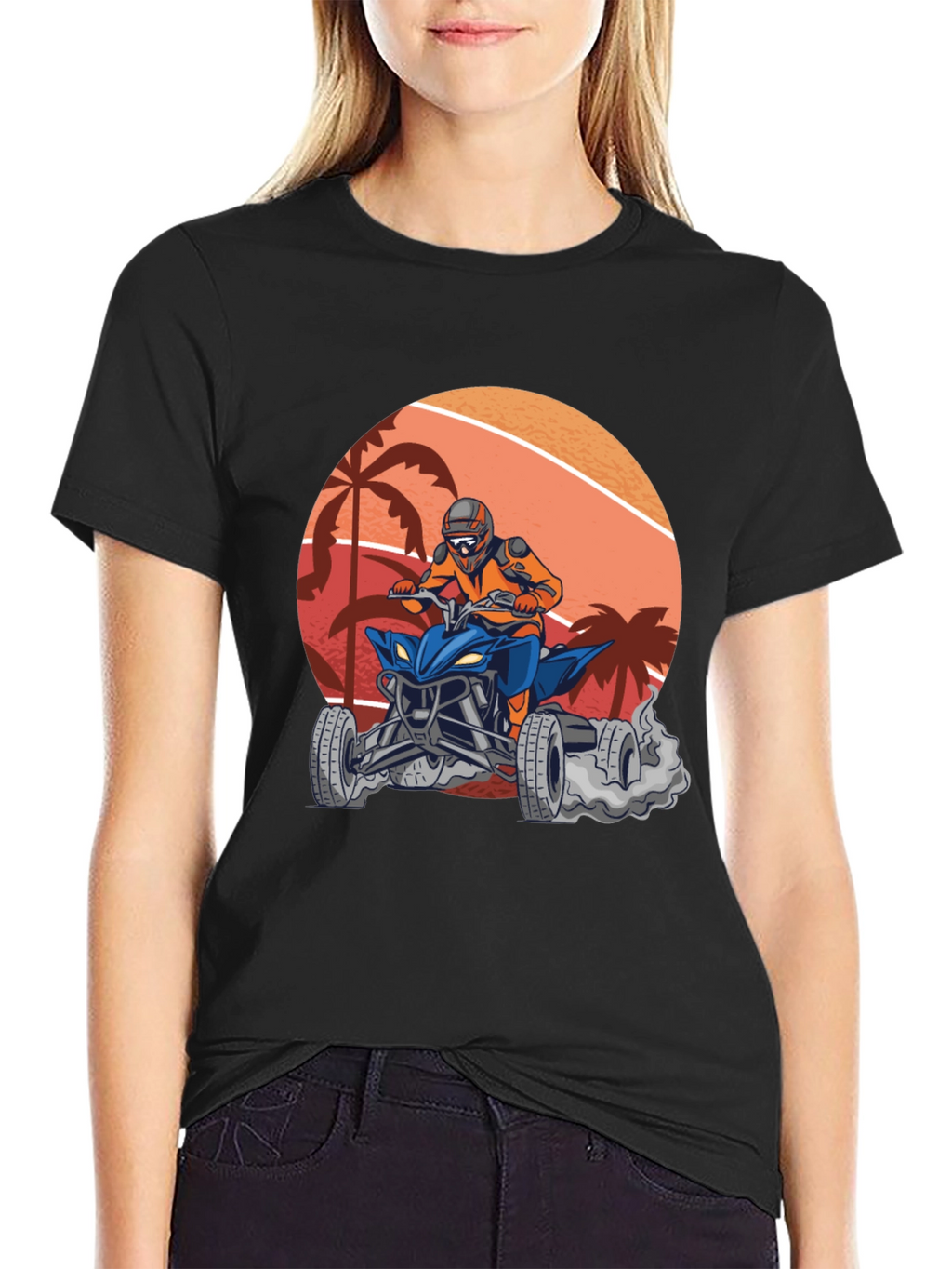 ATV Rider Graphic Tee - Adventure Ready Style