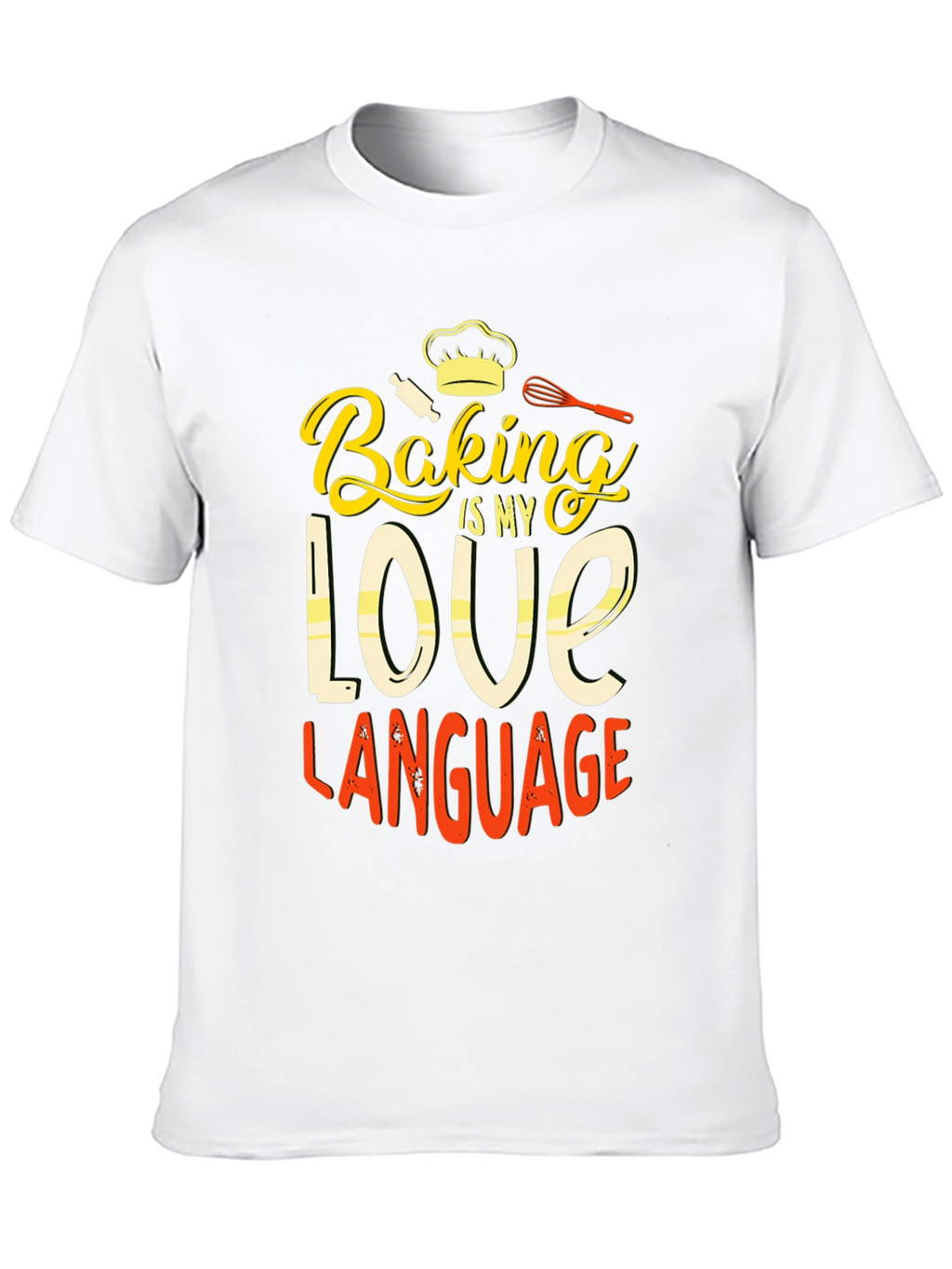 Baking is My Love Language Graphic Tee