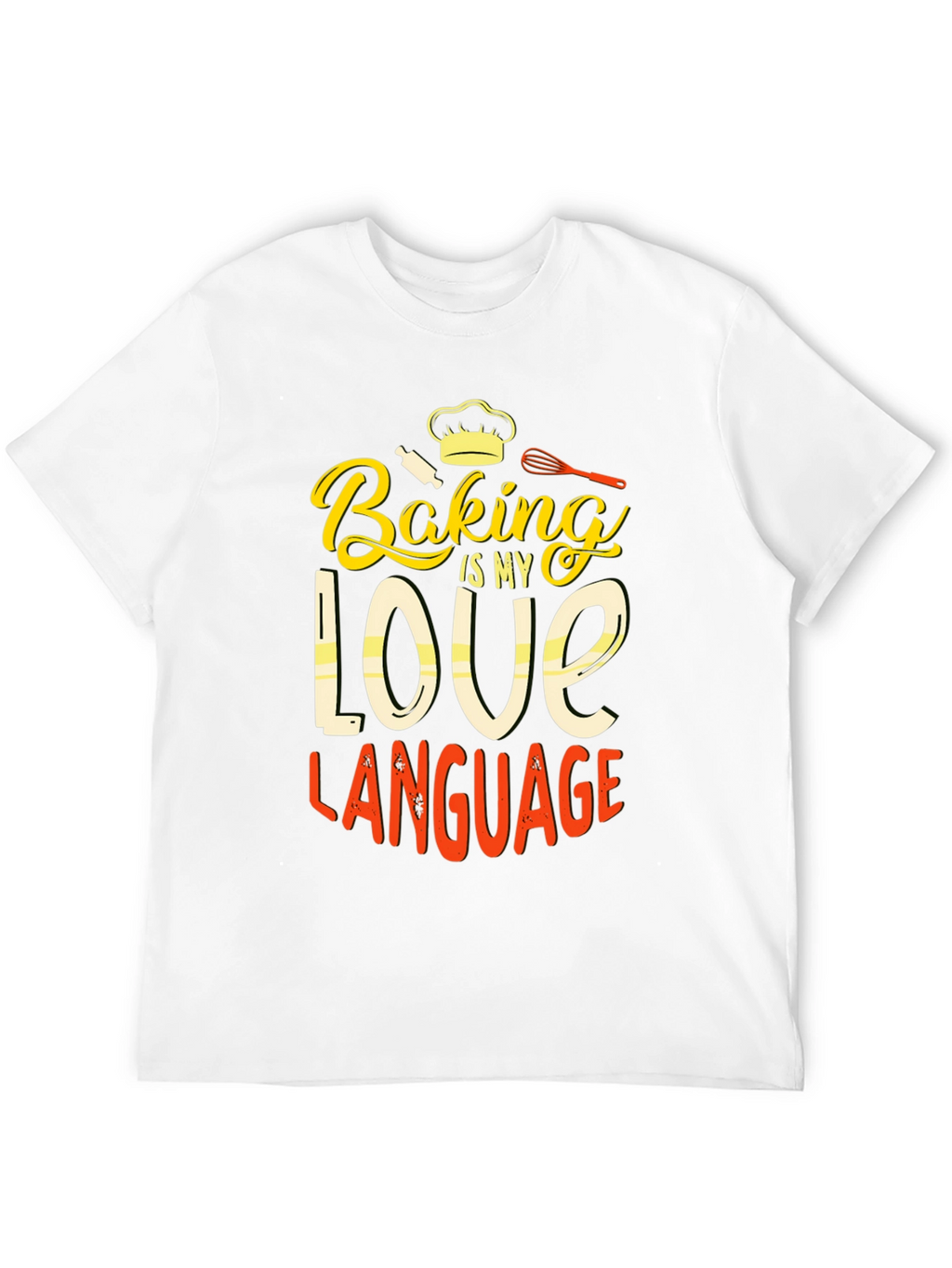 Baking is My Love Language Graphic Tee