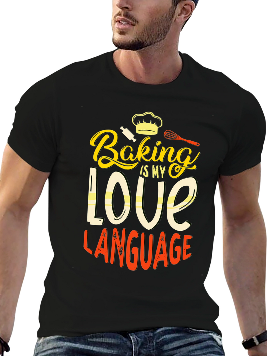Baking is My Love Language Graphic Tee