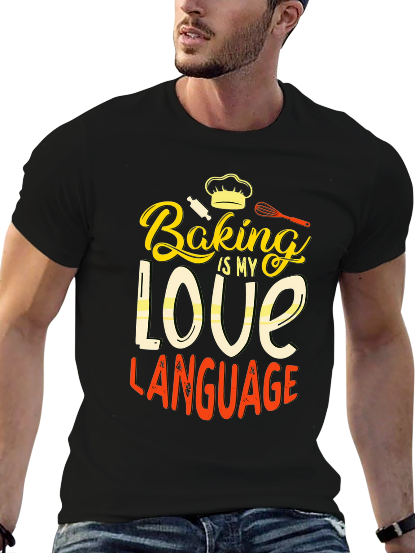 Baking is My Love Language Graphic Tee