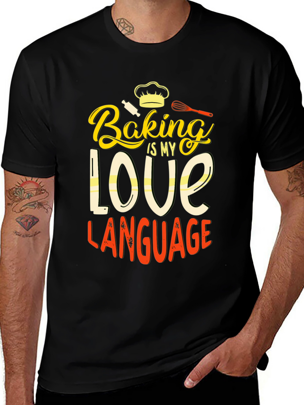 Baking is My Love Language Graphic Tee