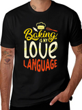 Baking is My Love Language Graphic Tee