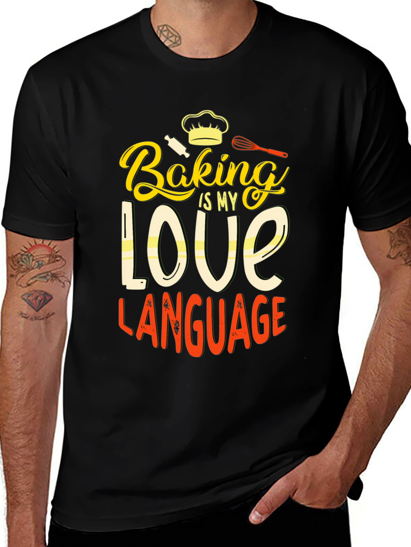 Baking is My Love Language Graphic Tee