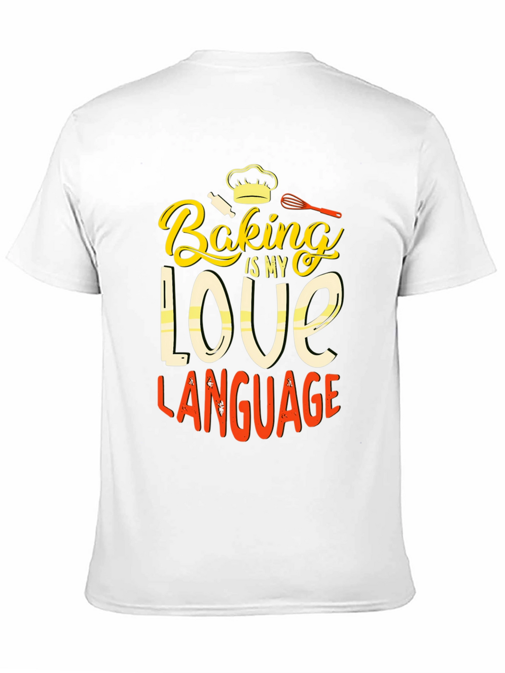 Baking is My Love Language Graphic Tee