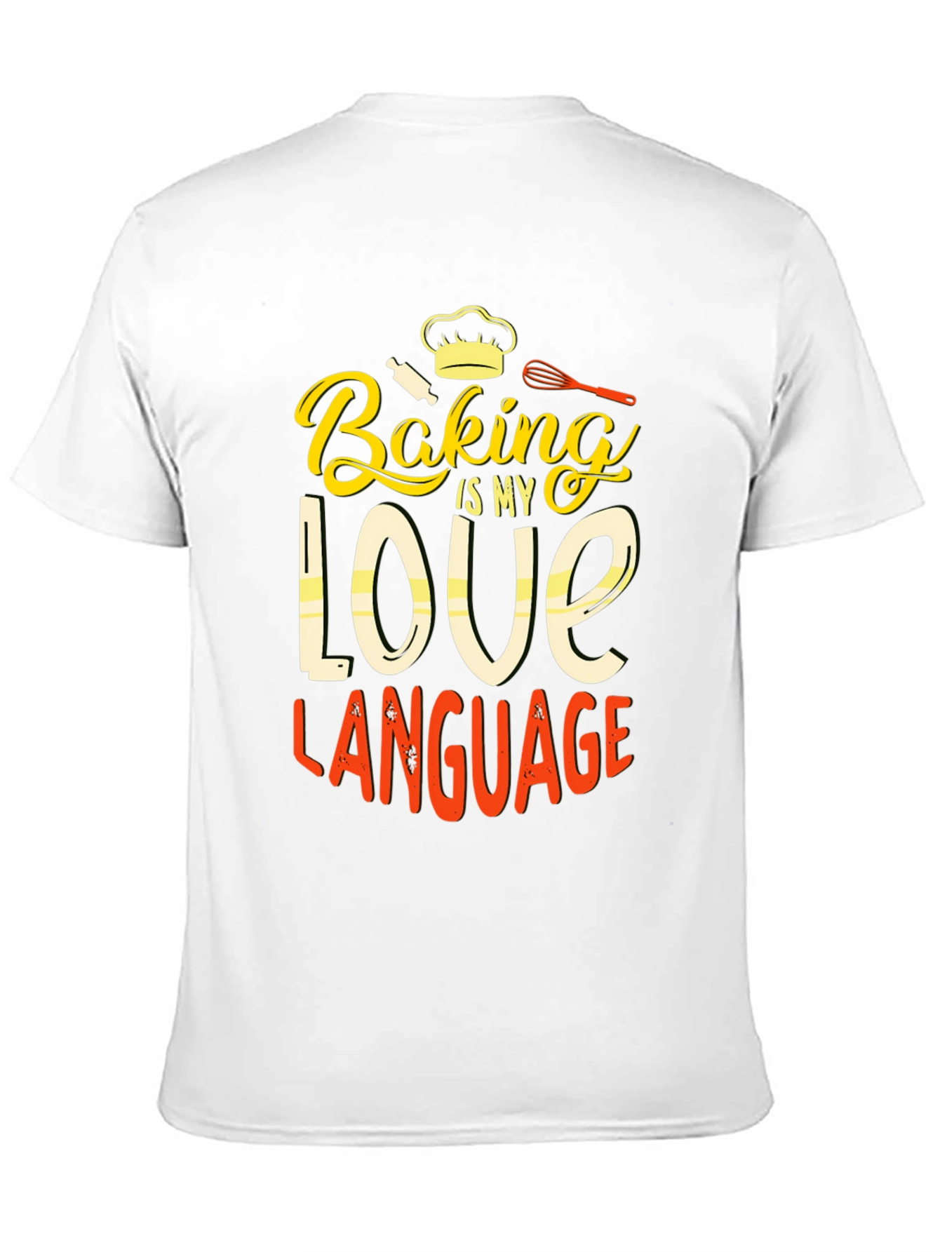 Baking is My Love Language Graphic Tee