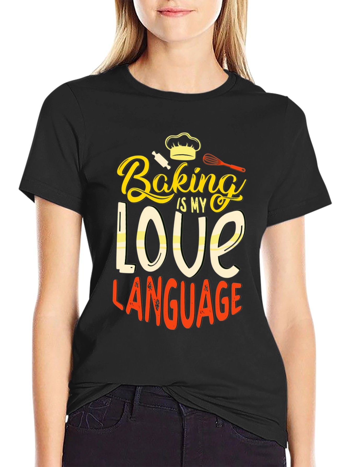 Baking is My Love Language Graphic Tee