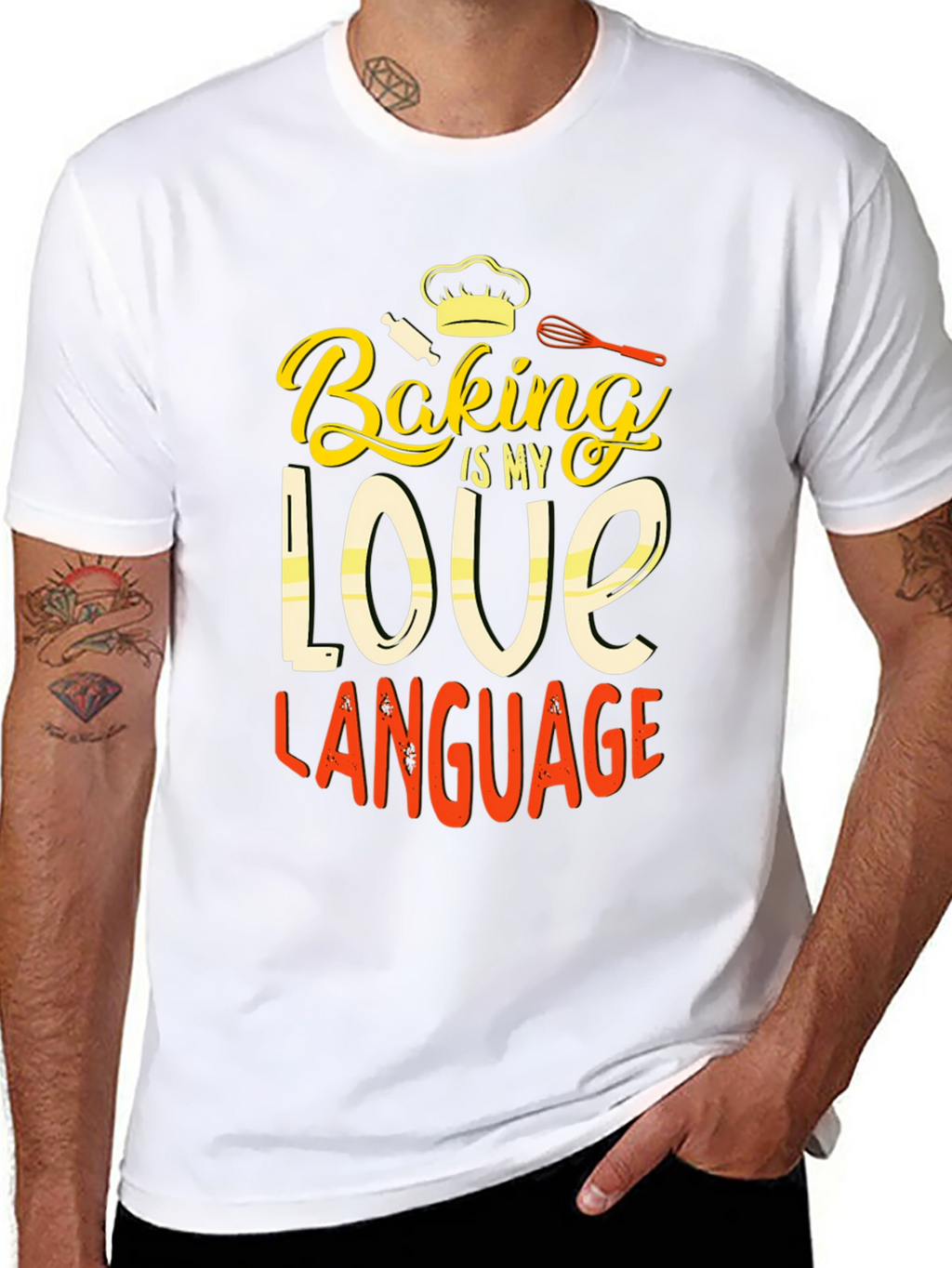 Baking is My Love Language Graphic Tee