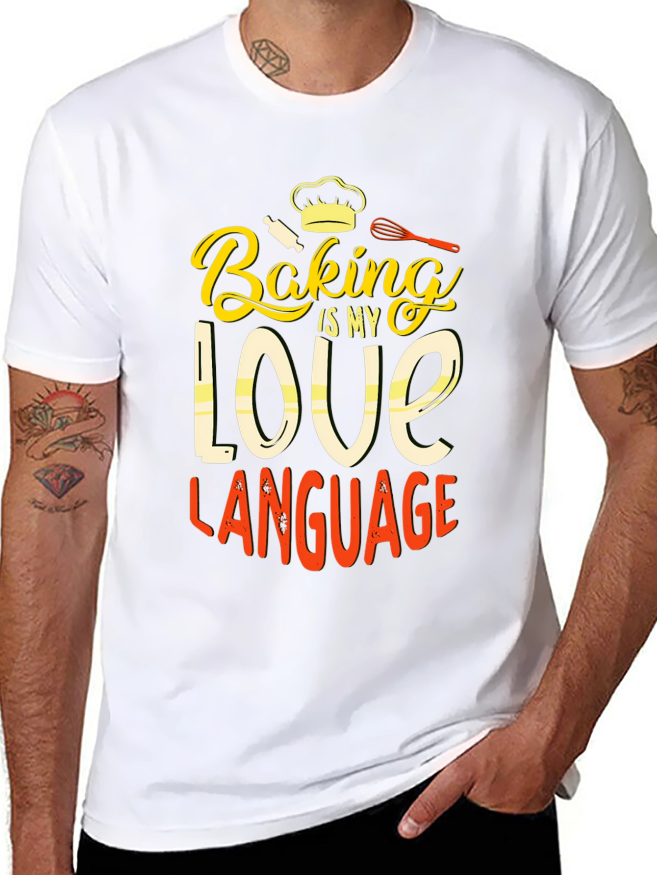 Baking is My Love Language Graphic Tee