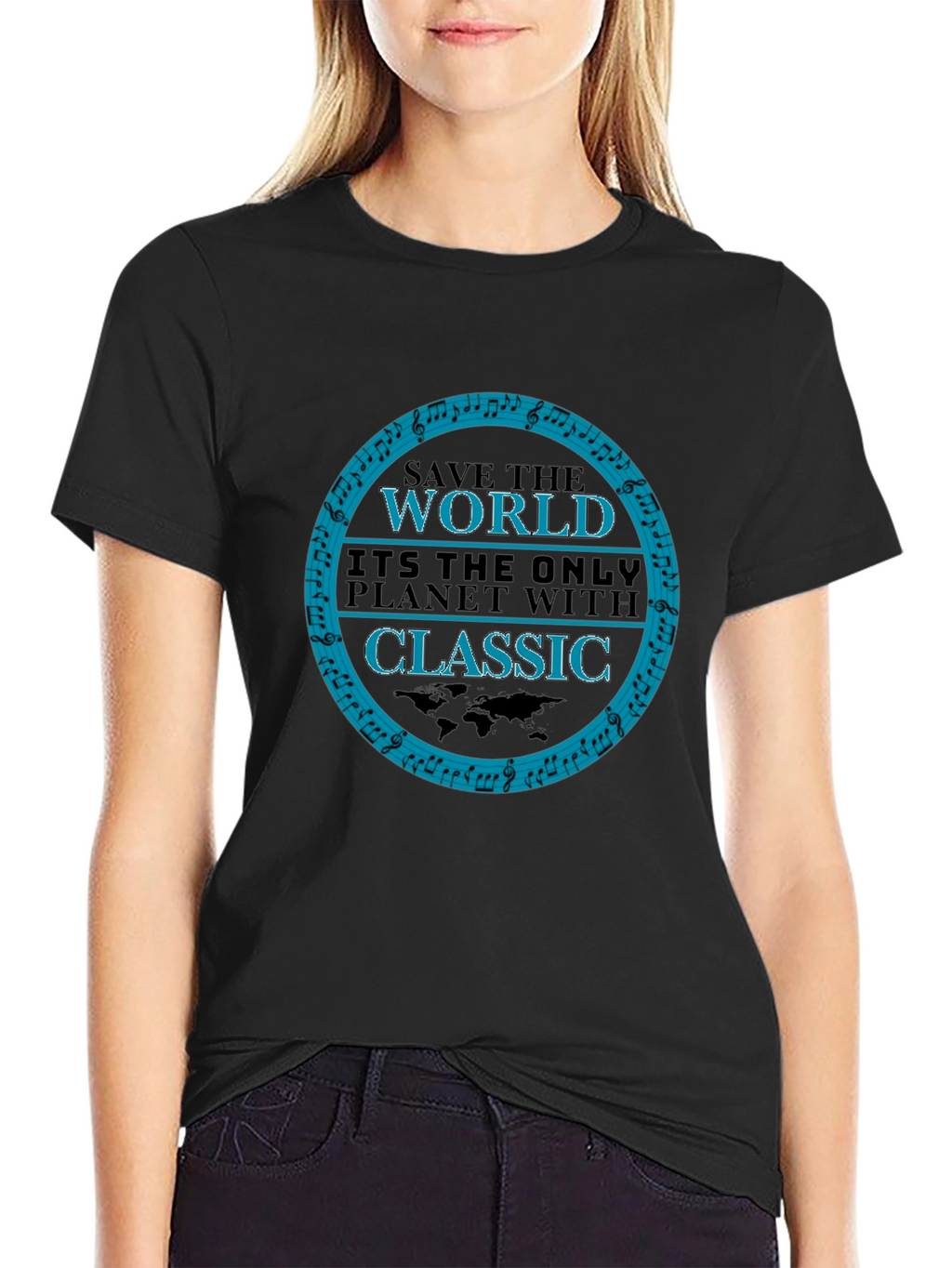 Save the World Classic Music T-Shirt