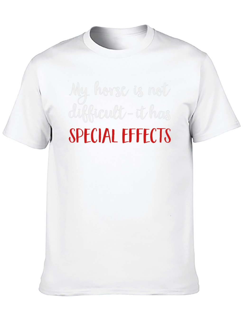 Horse Special Effects T-Shirt