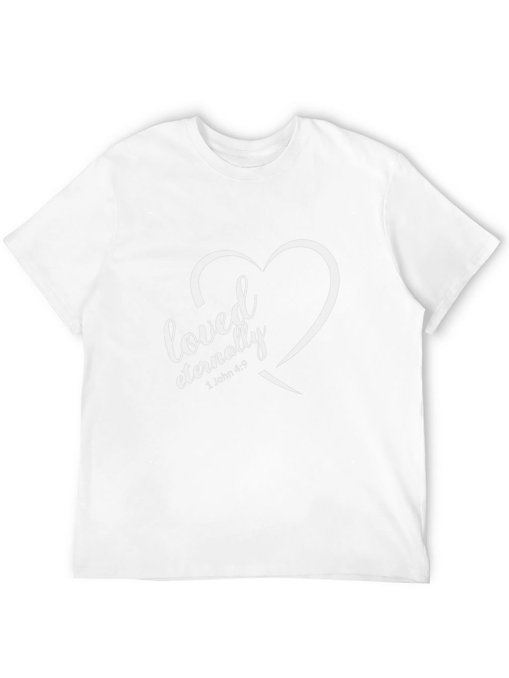 Loved Eternally Graphic Tee - Black