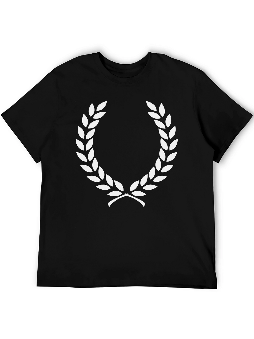 Laurel Wreath Graphic Tee - Classic Design