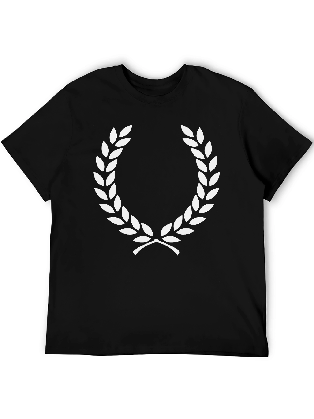 Laurel Wreath Graphic Tee - Classic Design
