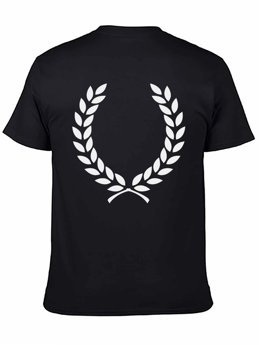 Laurel Wreath Graphic Tee - Classic Design