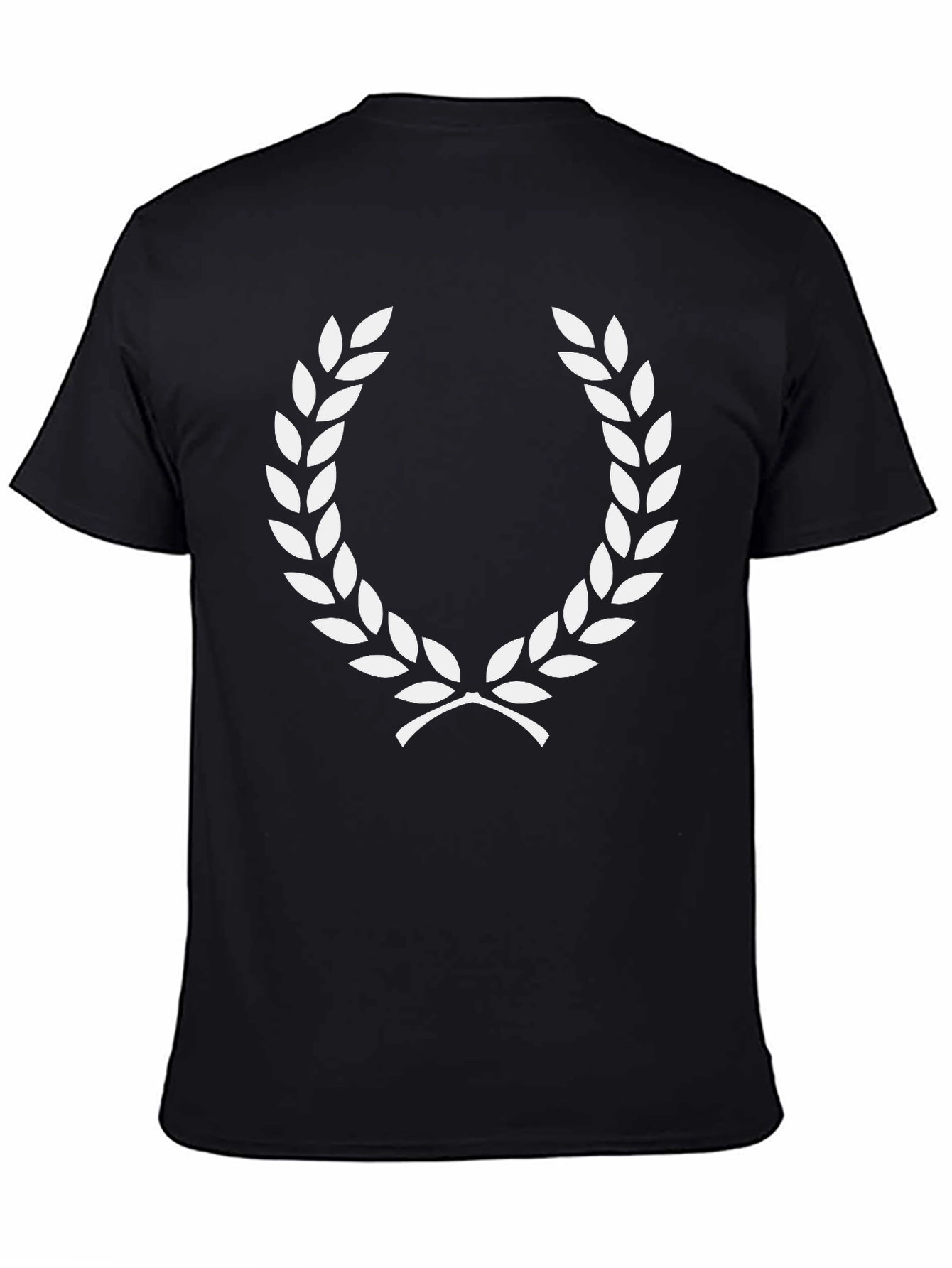 Laurel Wreath Graphic Tee - Classic Design