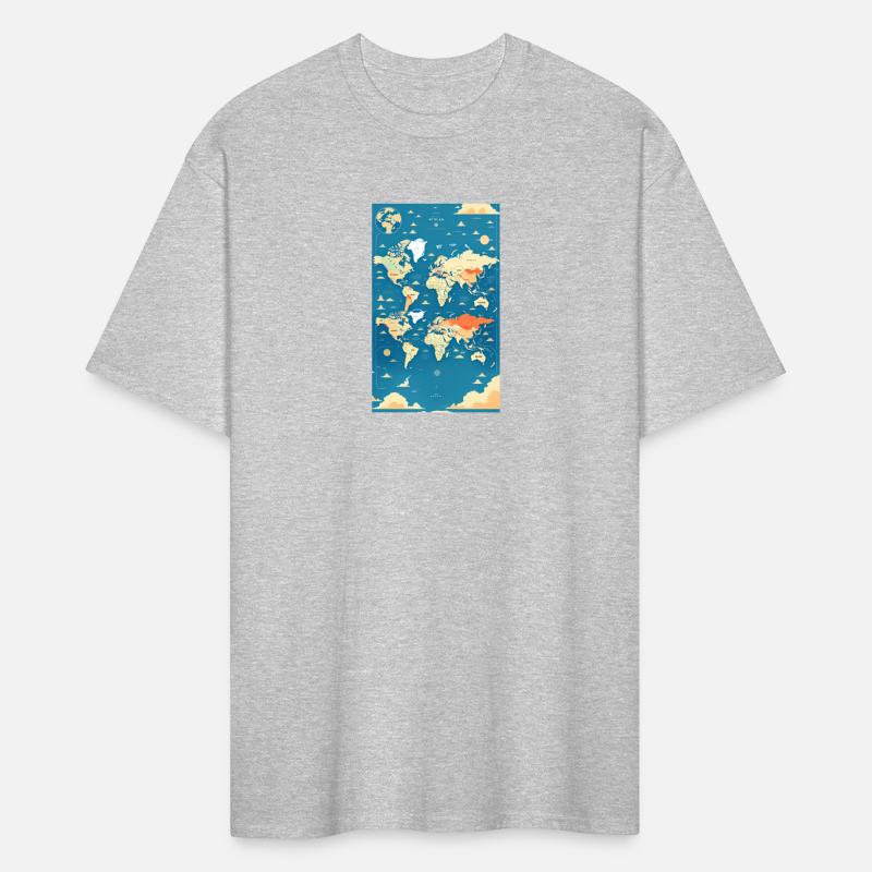 World Map Traveller Design